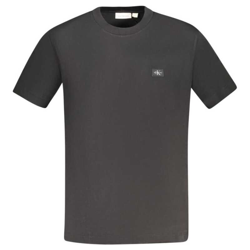 Calvin Klein Black Cotton Men T-Shirt, theFeinheit