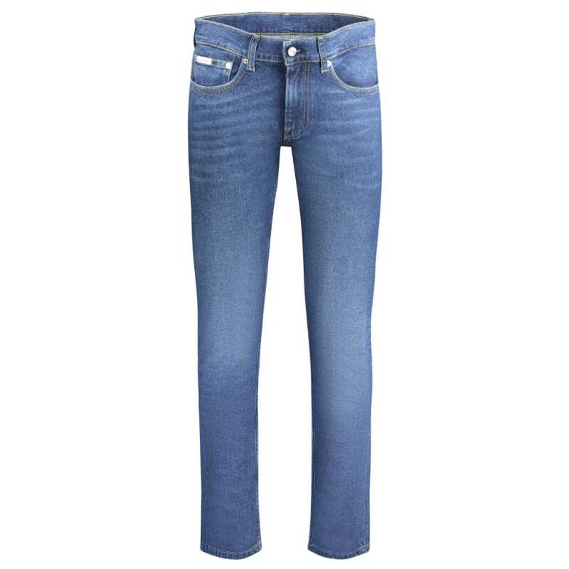Calvin Klein Blue Cotton Men Jeans, theFeinheit