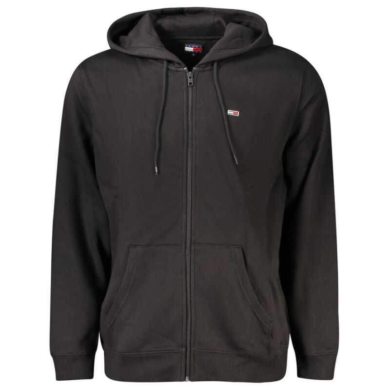 Tommy Hilfiger Black Cotton Men Sweater, theFeinheit