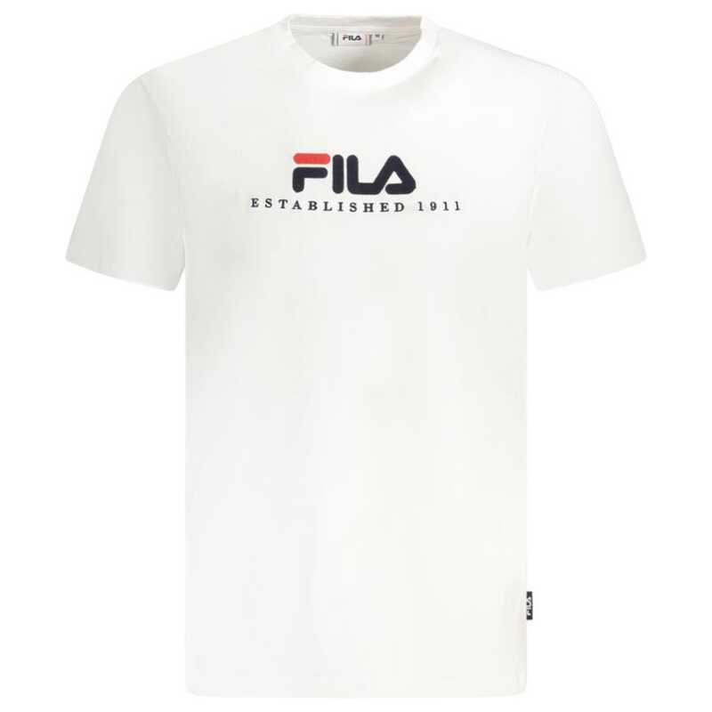 Fila White Cotton Unisex T-Shirt, theFeinheit