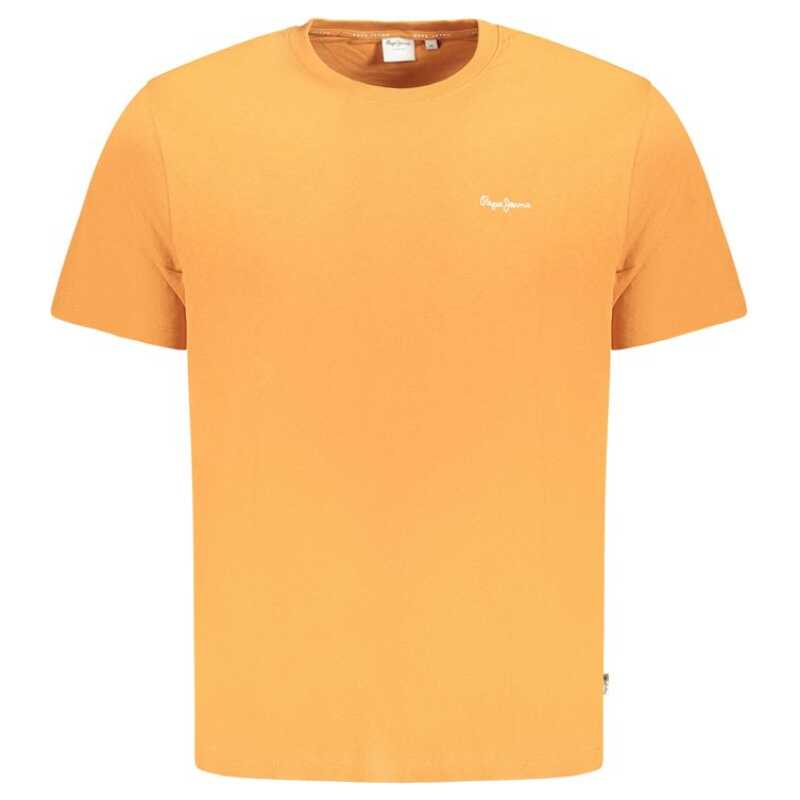 Pepe Jeans Orange Cotton T-Shirt, theFeinheit
