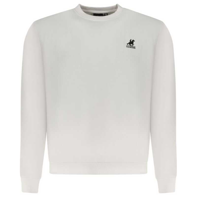 U.S. Grand Polo White Cotton Sweater, theFeinheit