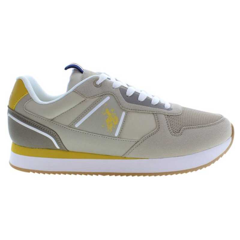 U.S. POLO ASSN. Beige Polyester Men Sneaker, theFeinheit