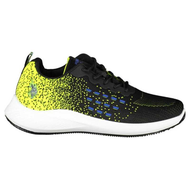U.S. POLO ASSN. Black Polyester Men Sneaker, theFeinheit