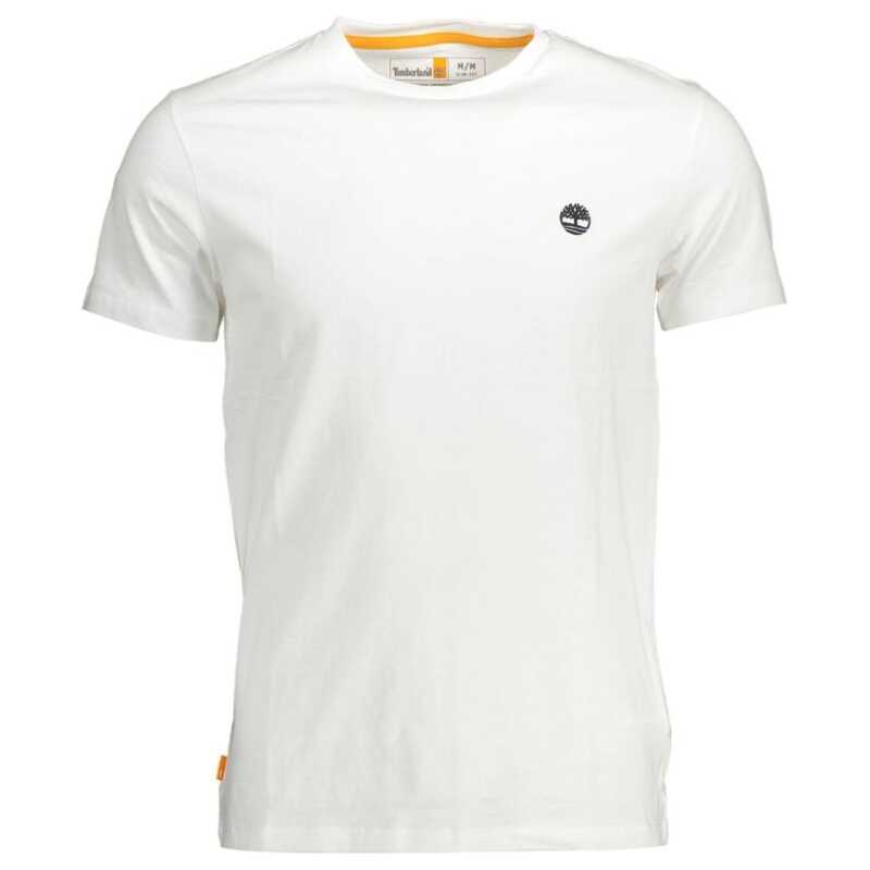 Timberland White Organic Cotton Men T-Shirt, theFeinheit