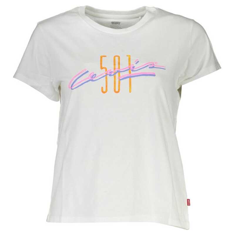 Levi&#8217;s White Cotton Women T-Shirt, theFeinheit