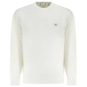 Calvin Klein White Cotton Sweater