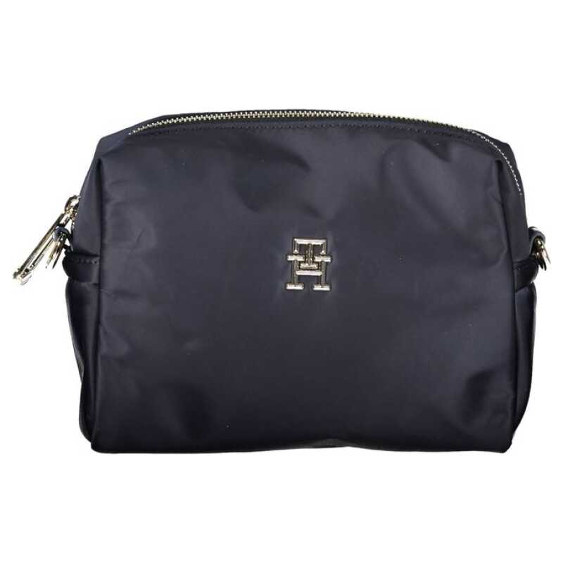 Tommy Hilfiger Blue Polyester Handbag, theFeinheit