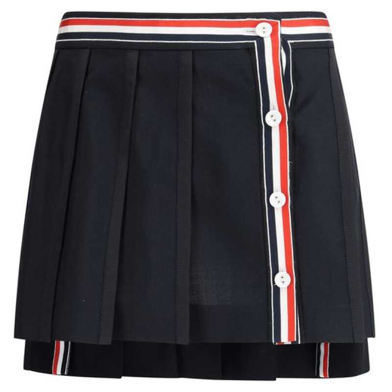 Thom Browne Wool Mini Skirt, theFeinheit