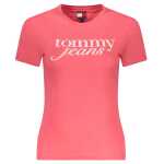 Tommy Hilfiger Pink Cotton Tops & T-Shirt