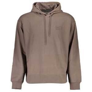 Calvin Klein Brown Cotton Men Sweater