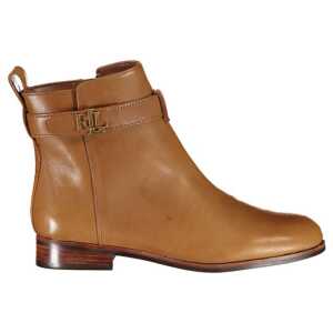 Ralph Lauren Brown Leather Women Boot
