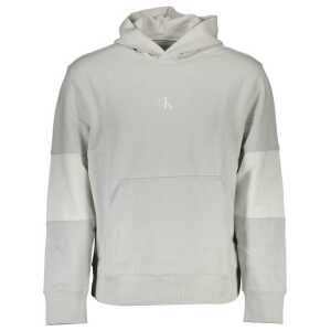 Calvin Klein Gray Cotton Men Sweater