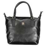 Tommy Hilfiger Black Polyester Handbag