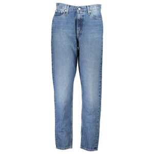 Calvin Klein Blue Cotton Jeans & Pant