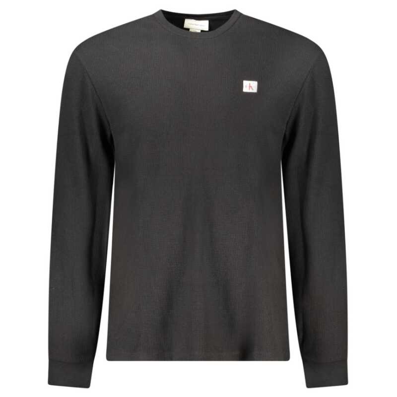 Calvin Klein Black Cotton Men Sweater, theFeinheit
