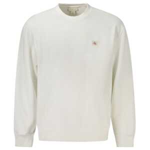 Calvin Klein White Cotton Men Sweater