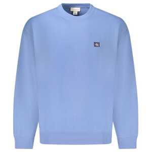 Calvin Klein Blue Cotton Men Sweater