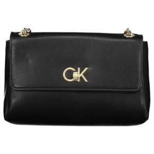 Calvin Klein Black Polyester Handbag