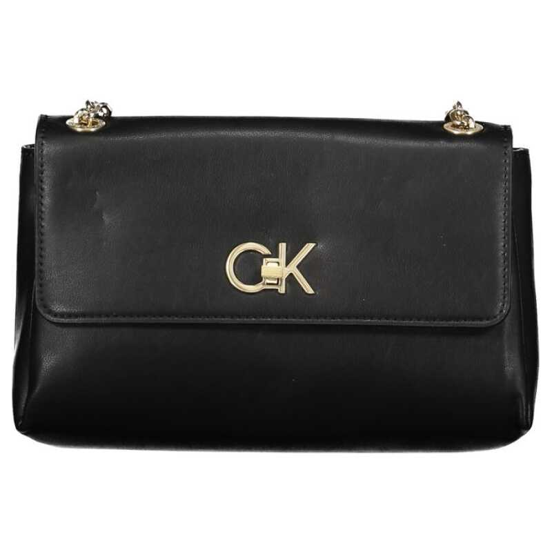 Calvin Klein Black Polyester Handbag, theFeinheit