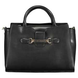 Guess Jeans Black Polyethylene Handbag