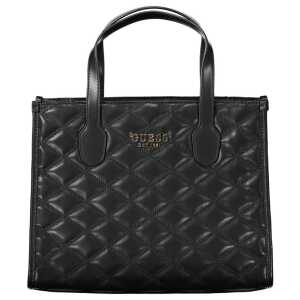 Guess Jeans Black Polyethylene Handbag