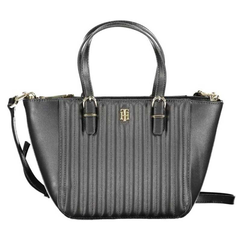 Tommy Hilfiger Black Polyethylene Handbag, theFeinheit