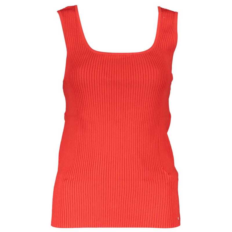 Tommy Hilfiger Red Modal Tops &amp; T-Shirt, theFeinheit