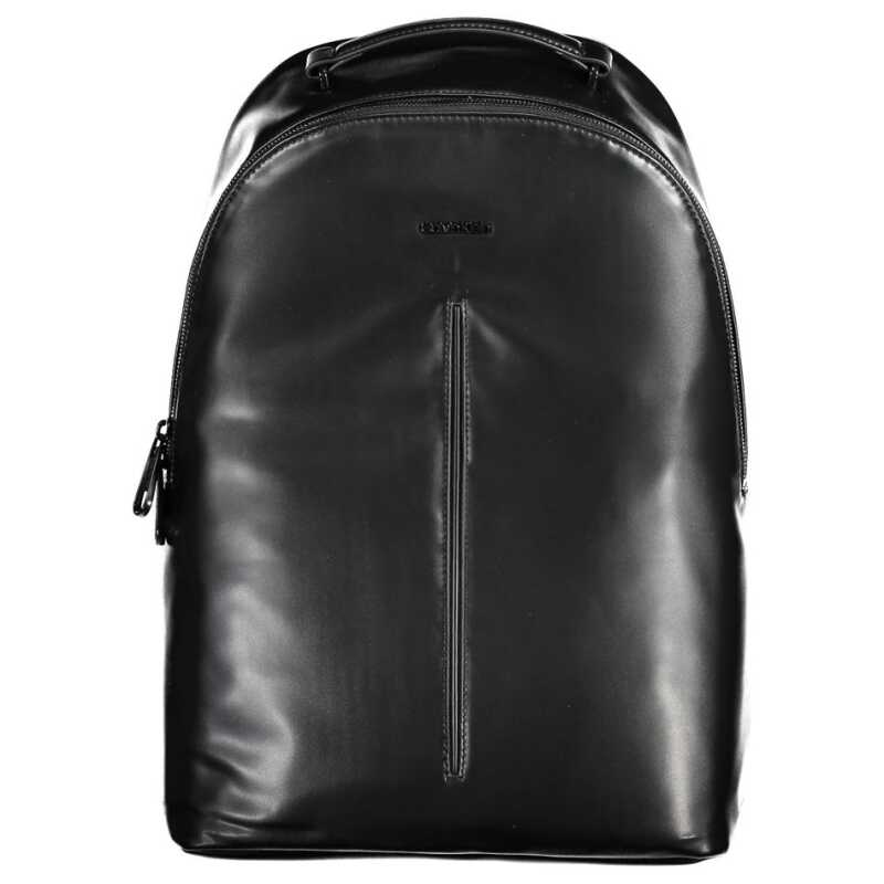 Calvin Klein Black Polyester Backpack, theFeinheit