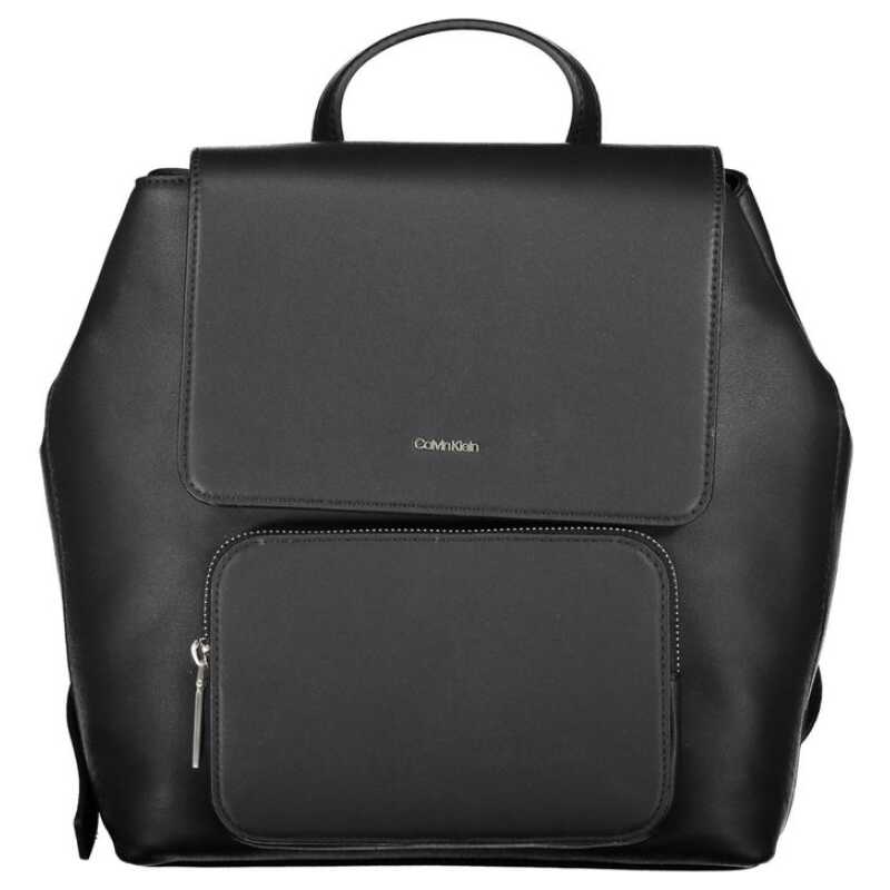 Calvin Klein Black Polyester Backpack, theFeinheit