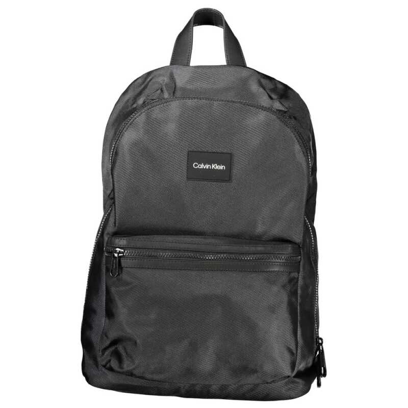 Calvin Klein Black Polyester Backpack, theFeinheit