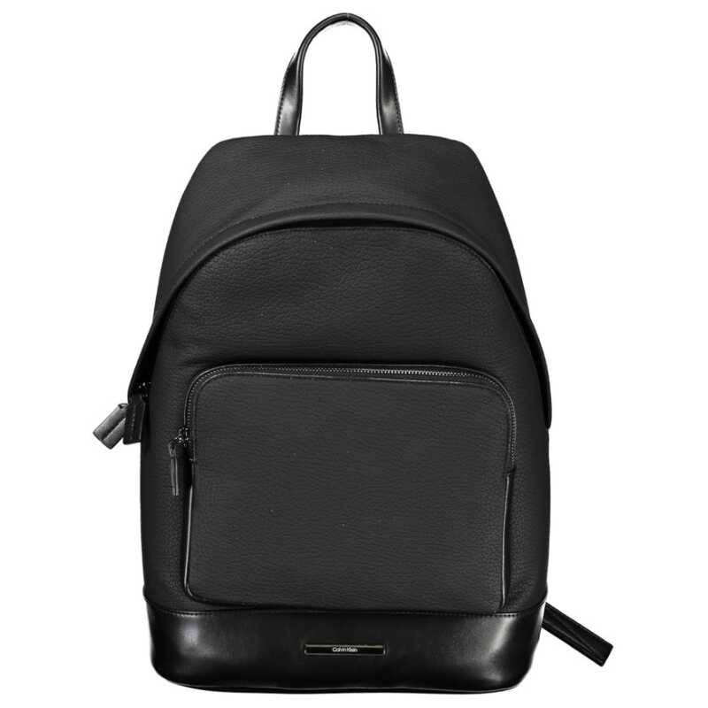 Calvin Klein Black Polyester Backpack, theFeinheit