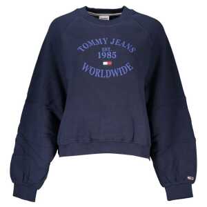 Tommy Hilfiger Blue Cotton Sweater