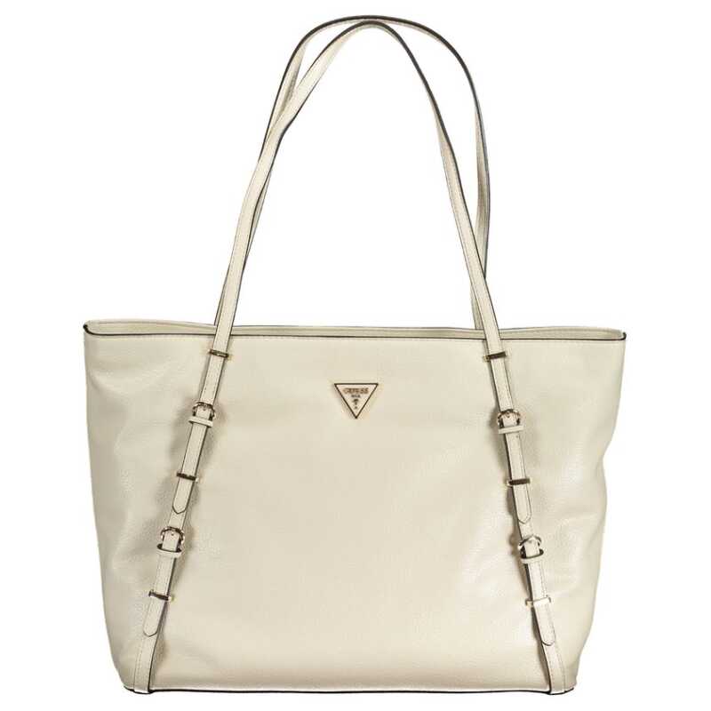 Guess Jeans Beige Polyethylene Handbag, theFeinheit