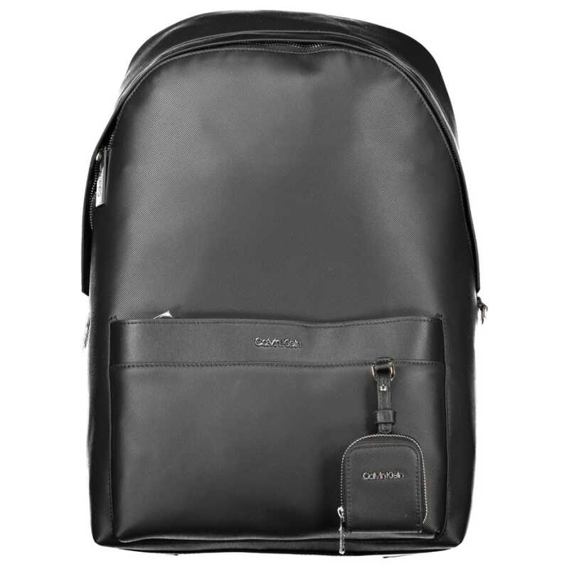Calvin Klein Black Polyester Backpack, theFeinheit
