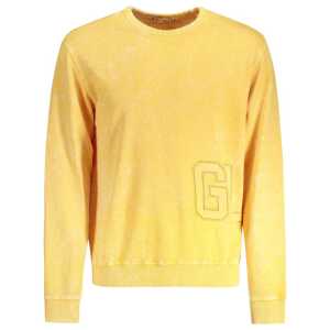 Guess Jeans Yellow Cotton Sweater
