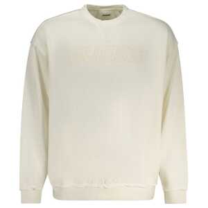 Guess Jeans White Cotton Sweater