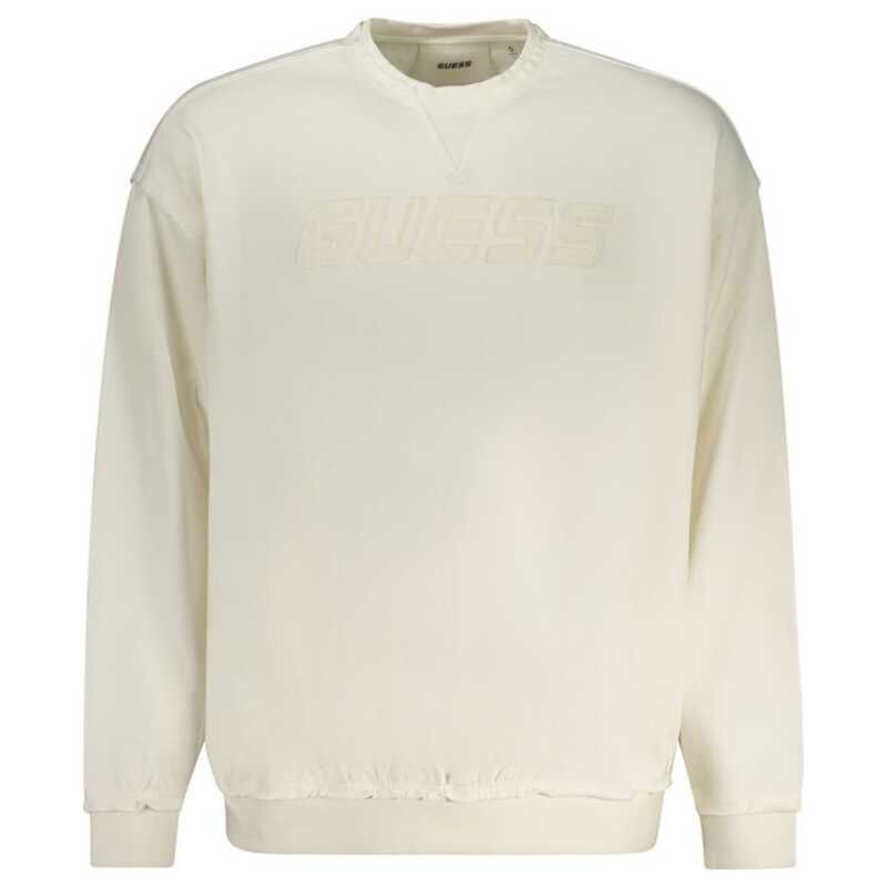 Guess Jeans White Cotton Sweater, theFeinheit