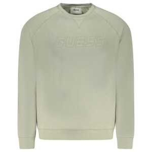 Guess Jeans Green Cotton Sweater