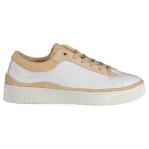 Tommy Hilfiger White Polyester Sneaker