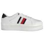 Tommy Hilfiger White Polyester Sneaker
