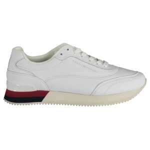 Tommy Hilfiger White Polyester Sneaker