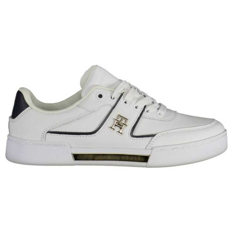 Tommy Hilfiger White Polyester Sneaker, theFeinheit