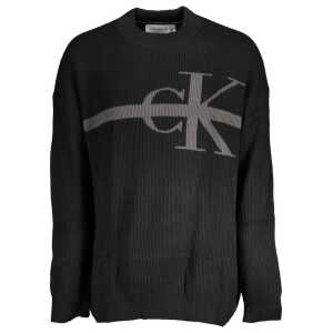 Calvin Klein Black Cotton Sweater