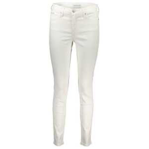 Calvin Klein White Cotton Jeans & Pant