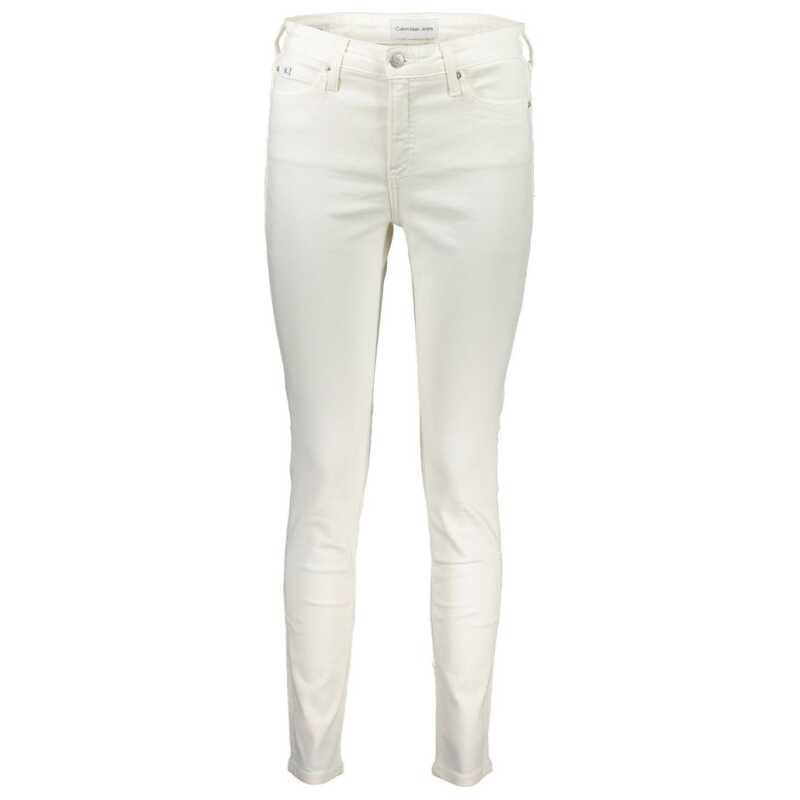 Calvin Klein White Cotton Jeans &amp; Pant, theFeinheit