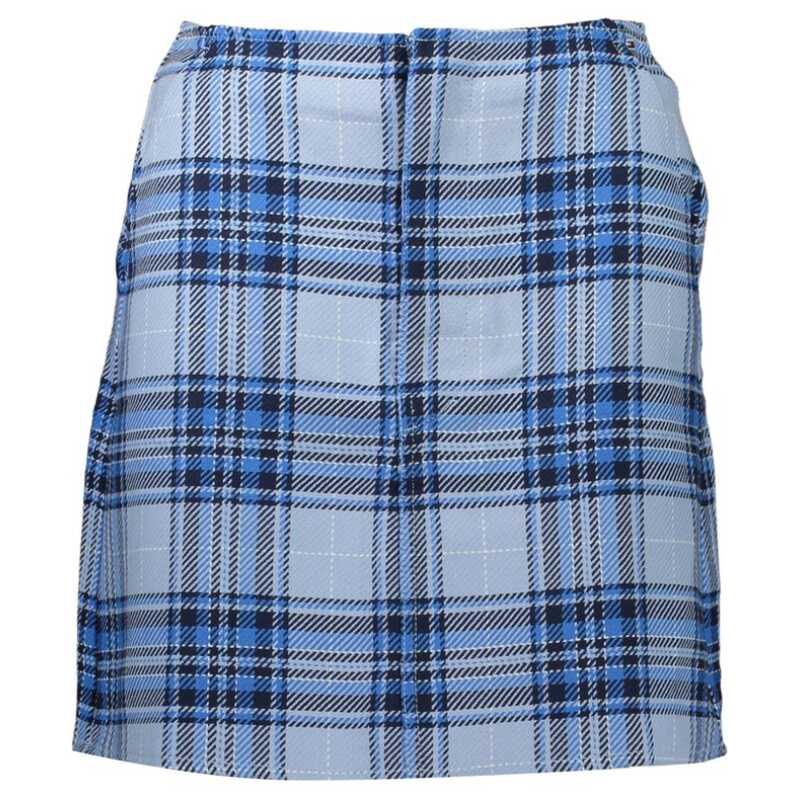 Tommy Hilfiger Blue Cotton Skirt, theFeinheit