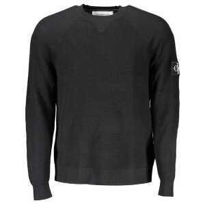Calvin Klein Black Wool Sweater