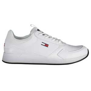 Tommy Hilfiger White Polyester Sneaker
