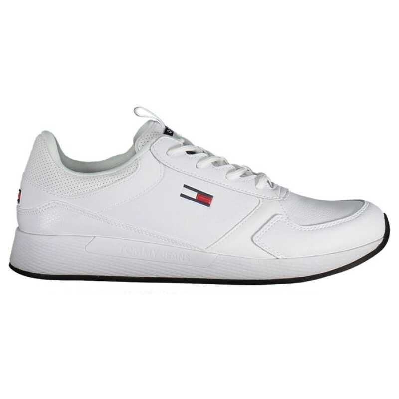 Tommy Hilfiger White Polyester Sneaker, theFeinheit